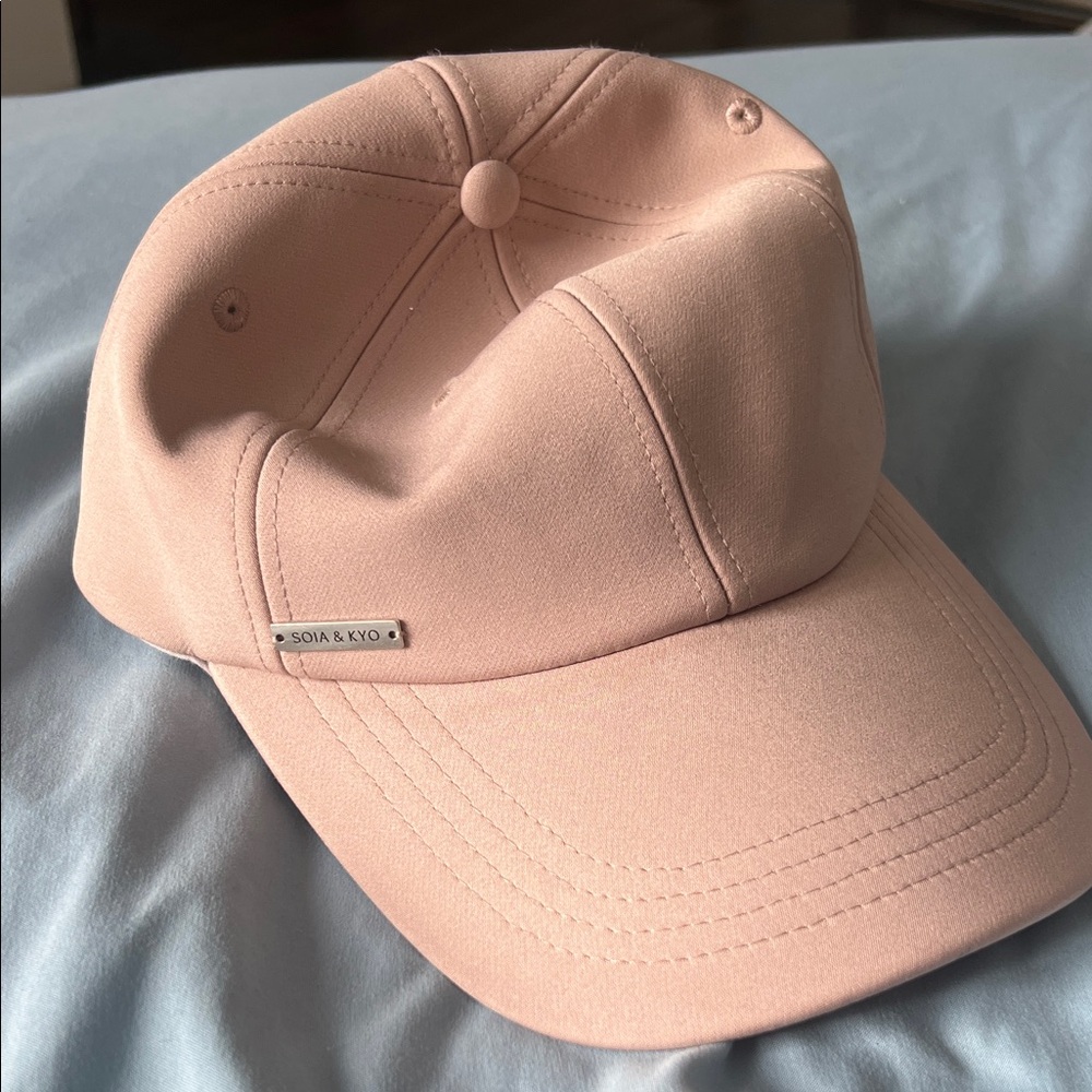 Soia & Kyo Light Pink Baseball Cap